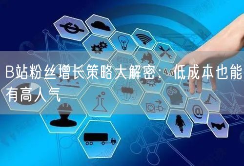 B站粉丝增长策略大解密：低成本也能有高人气