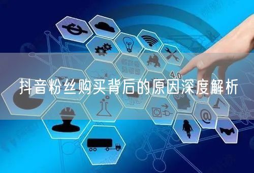 抖音粉丝购买背后的原因深度解析