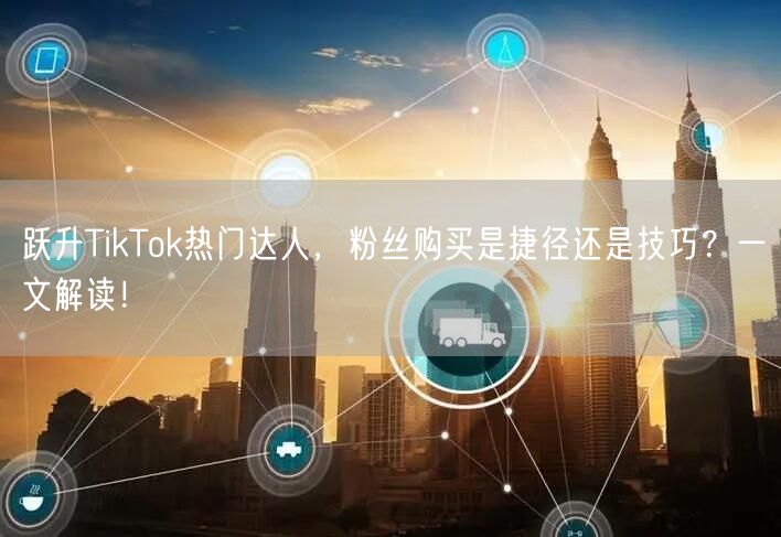 跃升TikTok热门达人，粉丝购买是捷径还是技巧？一文解读！