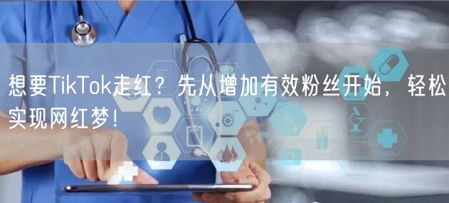 想要TikTok走红？先从增加有效粉丝开始，轻松实现网红梦！