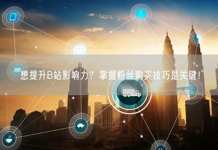 想提升B站影响力？掌握粉丝购买技巧是关键！