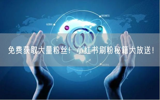 免费获取大量粉丝！小红书刷粉秘籍大放送！