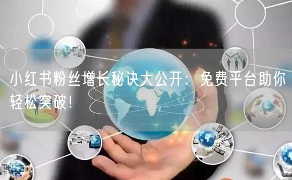 小红书粉丝增长秘诀大公开：免费平台助你轻松突破！