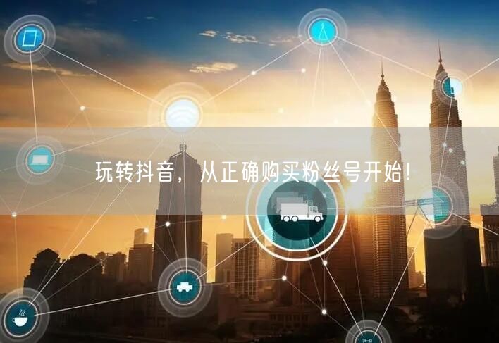 玩转抖音，从正确购买粉丝号开始！