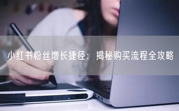 小红书粉丝增长捷径：揭秘购买流程全攻略