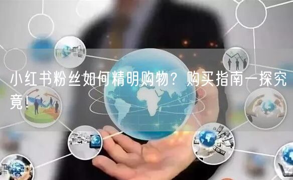 小红书粉丝如何精明购物？购买指南一探究竟！