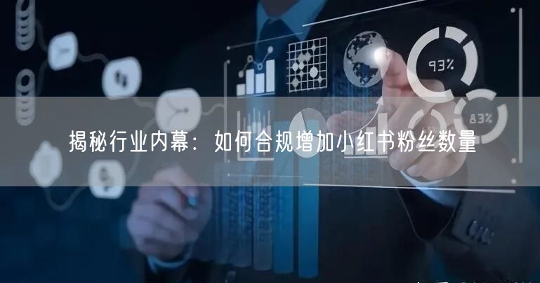 揭秘行业内幕：如何合规增加小红书粉丝数量