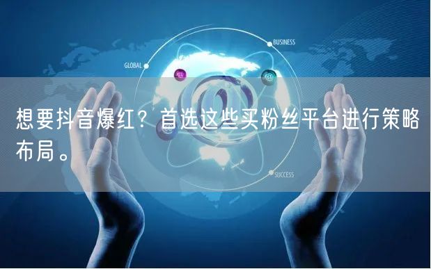 想要抖音爆红？首选这些买粉丝平台进行策略布局。